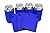 Premium Blank Can Coolers Sleeves Soft Drink Collapsible Insulator Coolers