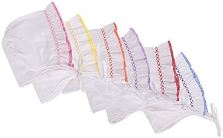 MomToBe New Born Baby Cap for Newborns/Infants, Pack of 6