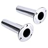 Set-of-2-Amarine-made-Heavy-Duty-Stainless-Steel-316-Deluxe-Rod-Holders-with-Drain-Flush-Mount-Fishing-Rod-Pole-Holders-90-Degree