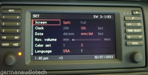 BMW V29.1 FIRMWARE UPDATE DISC + KEY CD for BMW MK3 MK2 GPS NAVIGATION COMPUTER SOFTWARE 1998 1999 2000 2001 E38 740 E39 528 530 540 M5 E53 X5 - Thumbnail 4