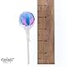 Cotton Candy Lollipops - Light Pink and Blue Swirl - 30 Count - Individually Wrapped - Includes 