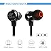 SoundPEATS In-Ear Headphones Ergonomic Comfort-Fit Earphones Stereo Earbud Headphones with Microphone (Noise Cancelling, Metal Housing, Flat Cable, In-line Control) - M20 Black