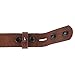 Mens Leather belt Full Grain One Piece Vintage Distressed Style Snap on Strap for Interchangeable Buckles, 1 .25