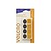 VELCRO Brand for Fabrics | Permanent Sticky Back Fabric Tape for Alterations and Hemming | Peel and Stick - No Sewing, Gluing, or Ironing | Pre-Cut Ovals, 1 x 3/4 inch, Black - 16 Sets