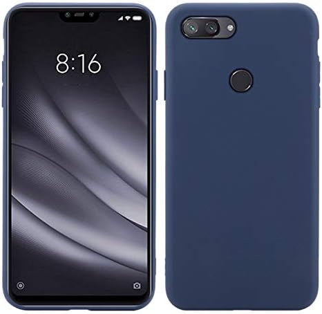 Codream Xiaomi Mi 8 Lite Case, Anti-Scratch Protector Durable Protective Phone Case for Xiaomi Mi 8 Lite - Dark Blue