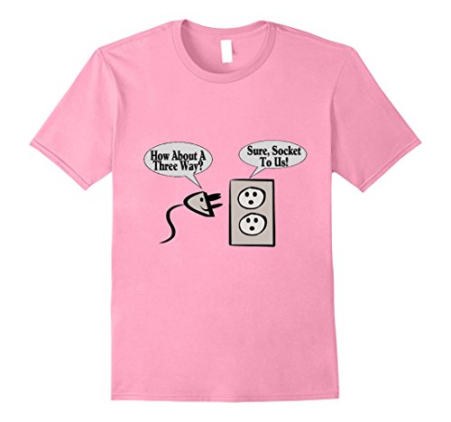 Mens Three Way Plugged Socket Small Pink