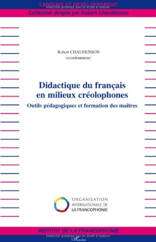 Didactique du français en milieux créolophones