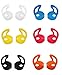 EarPod Cover Earphone and Ear Hook for Apple Headphones Earbuds for iPod iPhone 7/6 / 6S / 6 Plus/ 5S/ 5C/ 5 - Rainbow 10PCS (5 Pairs)