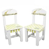 Fantasy Fields - Alphabet Thematic Kids Wooden 2 Chairs Set |Imagination Inspiring Hand Crafted & Hand Painted Details   Non-Toxic, Lead Free Water-based Paint