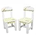 Fantasy Fields - Alphabet Thematic Kids Wooden 2 Chairs Set |Imagination Inspiring Hand Crafted & Hand Painted Details   Non-Toxic, Lead Free Water-based Paint