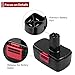2 Pack Upgraded to 4500mAh C3 Replacement for Craftsman 19.2V Battery Ni-MH Compatible with Craftsman 19.2V Battery 315.115410 315.11485 130279005 1323903 120235021 11375 11376 Cordless Power Tools