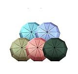 RuSong Leisure Hillcrest Golf Umbrella 10 Ribs Automatic Open/Close Foldable UV Protection, Wind Rain Resistant Travel Sun, Rain, Sports for Men/Women