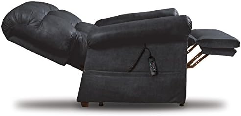 Perfect Sleep Chair - Lift Chair & Medical Recliner - Duralux Leather - Black