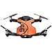 WINGSLAND WingsLand 4K Camera Live Video Foldable Pocket Size WINGSLAND S6 Air Selfie Drone, Black Orange, Ultra-Compact (S6)