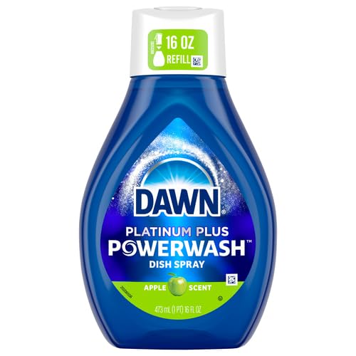 DAWN 52367 PLATINUM POWERWASH DISH SPRAY SOAP, APPLE SCENT, 16-OZ. REFILL