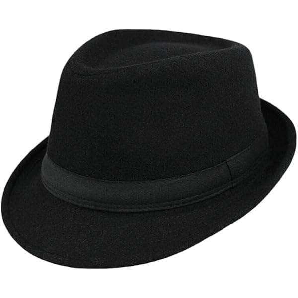 ericotry 1Pcs Wide Brim Fedora Jazz Hat Manhattan Structured  display picture 2