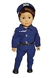 Brittany's My Police Officer Outfit Compatible with American Girl Boy Dolls- 18 Inch Boy Doll Clothes