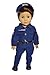 Brittany's My Police Officer Outfit Compatible with American Girl Boy Dolls- 18 Inch Boy Doll Clothes
