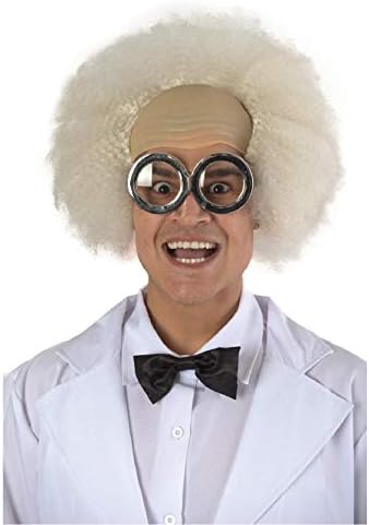 Banana Costume Crazy Scientist Wig