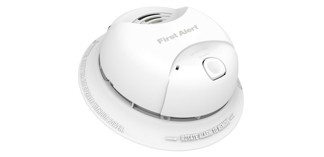 0827 Mua First Alert 0827B Ionization Smoke Alarm with 10-Year Sealed Tamper ...
