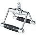 Amazon Basics Double Row Rotating Rubber Handle Exercise Weight Machine Accessories Set