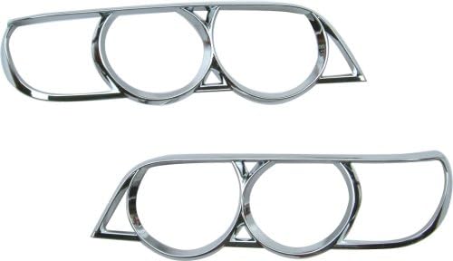 AutoAccessories4Less OCP-HLR-BW24 Chrome Head Lamp Rim
