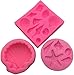 Okallo Products Silicone Seashell Mold MEGA 3 Pack - For Making Chocolate and Candy Sea Shells