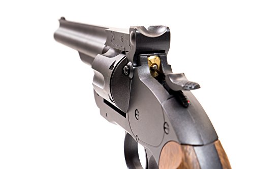 Bear River Schofield No. 3 Revolver - .177 Full Metal Airgun Pistol - CO2 BB Gun Shoot BB or Pellet Ammo