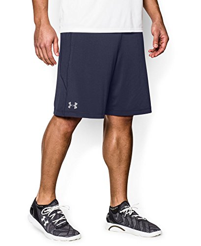 UPC 888376048181, Under Armour Men&#39;s Raid 8&quot; Shorts, Midnight Navy/Steel, Small