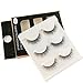 NewKelly 1 Box Luxury 3D False Lashes Fluffy Strip Eyelashes Long Natural Party
