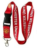 Football Club: Manchester United Lanyard - Red Lanyard - DGK neck lanyard - 25mm x 50cm
