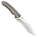 SOG Kiku Fixed Fixed KU-2011 Large, Satin, Linen Micarta Handle, Kydex Sheath, 5.6