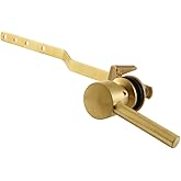 Kingston Brass KTDL7 Concord Front Mount Toilet Tank Lever, Brushed Brass 11.44 x 3.69 x 1.38