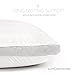 Restoration 1500 Series Gusset Gel Pillow Plush Cooling Gel Fiber - Hypoallergenic (2 Pack King)