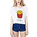 Weigou Summer Crop Tops Women Best Friends Printed Shirt T Shirts Sisterhood Funny Tees