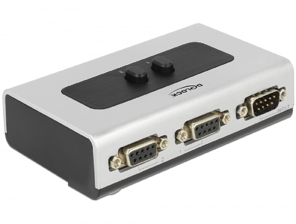 DeLock Serial Switch RS-232 / RS-422 / RS-485 2-Port Manual