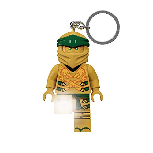 LEGO Ninjago Legacy Gold Ninja 175% Scale Minifigure LED Key Light