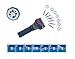 Crusar Jet Water Cannon Turbo Water Spray Gun Jet Power Washer Wash RV Van Car-Blue