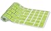 Keyboard Skin for HP Notebook 15.6 Premium Laptop, HP 15-BA009DX Notebook, HP 15-BS015DX 15-BS158CL 15-BS115DX, HP 15-BA009DX 15-BA010nr 15-BA015WM 15-BA079DX 15-BK163DX 15-AY103DX, Green