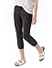 Alternative Women's Crop Pant, Eco Black, Medium