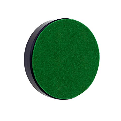 Hisight Air hockey table Pushers + ball piece accessories (batting 2 + velvet 2 + ball 4 pieces),Home Standard Slider Pusher Goalies for Game Tables, Equipment, Accessories - Thumbnail 4