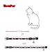 Halloween Cat Collar Breakaway with Bell - 2 Pack Adjustable Soft Cute Pet Collars for Kittens