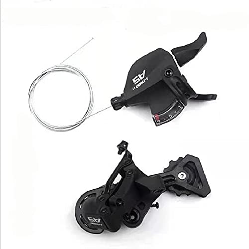 CNCLOL Bike Rear Derailleur 9 Speed Right Shifter Set for Shimano/sram