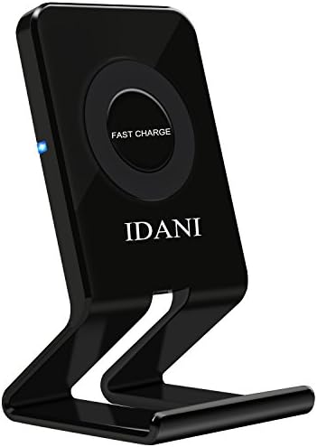 Wireless Fast Charger, QI Wireless Charging Stand Pad Support Quick Charge QC 2.0 10W for Samsung S8 Plus /S8 /S7 /S7 Edge /Note 8/ 5,iPhone X /8 /8 Plus