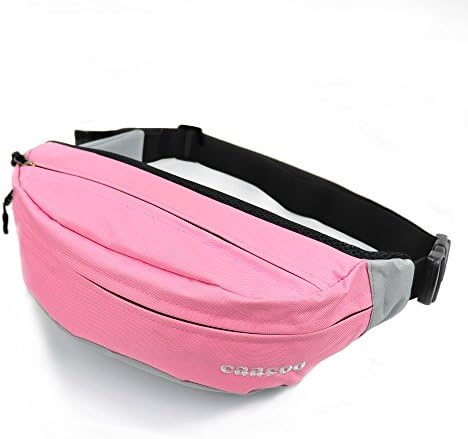 CAACOO Cool Bum Bag/Waterproof Waist Pack/Fanny Pack for Outdoors Workout Traveling Casual Running Hiking Cycling