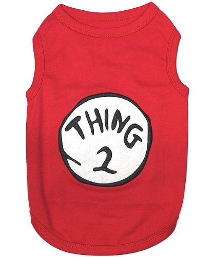 Pet Clothes THING 2 Dog T-Shirt - Large