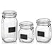 Bormioli Rocco Fido Chalkboard Label Jar, Set of 3, (17.5 oz,33.75 oz,50.75 oz.)