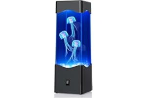 Faithorse Jellyfish Lava Lamp, Multi-Color Jelly Fish Light Lamp, Christmas Gifts for Kids and Adults, Perfect Addition to Ro