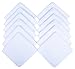 Sinland Waffle Weave Microfiber Dish Cloths Kitchen Cleaning Cloth Washcloth 13Inchx13Inch White 12 Pack