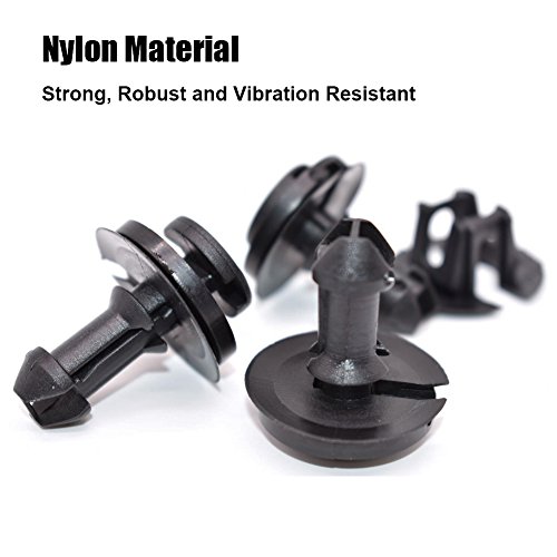 Front Air Deflector Retainer Clip & Grommets 32pcs Front Air Dam and Front Lower Bumper Clips